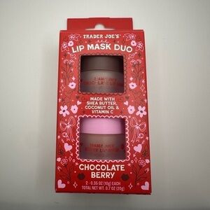 Trader Joe's Lip Mask Duo - Chocolate and Berry